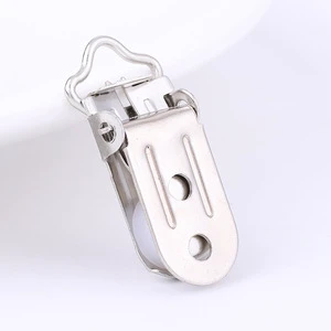 Iron or Stainless Steel Suspender Clips Metal Garment Clips