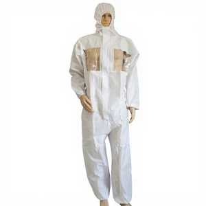 Disposable SMS Protective Coverall With EVA Windows Safety Workwear