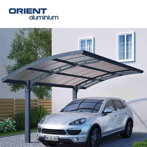 Hot Sale Free Standing Car Canopy Steel Carport Garage Aluminum Car Port Double Cars Polycarbonate Carport
