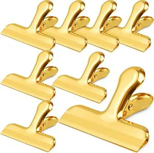 The 77mm Stainless Steel Chip Bag Clips,Paper Clamps for Snack,Chips,Kitchen Decor,Home&Office Paper