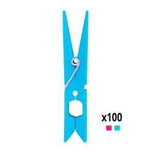 Plastic Clothes Pegs x100