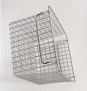 Household Storage Basket Metal Wire for Efficient Organization