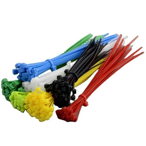 Durable Using Various Plastic Cable Tie Nylon Zip Tie Wire Organizer 6.6 Factory