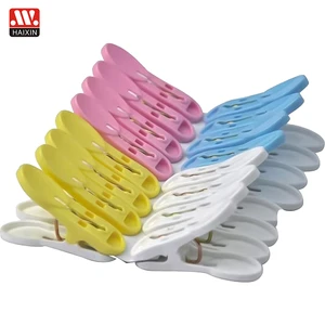 16pcs Home Clothes Plastic Clothespins