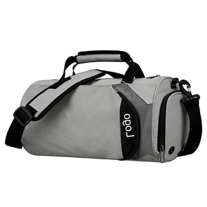 Large Capacity Waterproof Personalized Unisex Outdoor Custom Logo Travel Bag Sport Fitness Gym Duffel Bag With Shoe Compartment