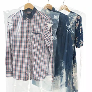 Disposable Cheap Garment Clothes Dust Cover Disposable Dust Shield Suit Dry Cleaning Bags