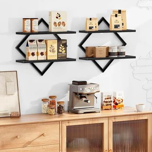 Spot Cross-border Wall Storage Rack Living Room Background Wall Vase Ornaments Decorative Rack Home Sundries Storage Rack Simple
