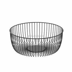 WIREKING Wholesale Powder Coated Kitchen Metal Wire Fruit Vegetables Storage Baskets Organizer