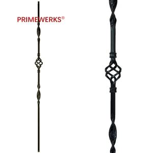 PRIMEWERKS Fence Parts Decorative Wrought Iron Onion Basket