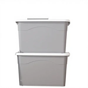 Under-Bed Storage Boxes & Cabinet Set PP Plastic Home Garden Organizer for Shoes, Linens, Toys