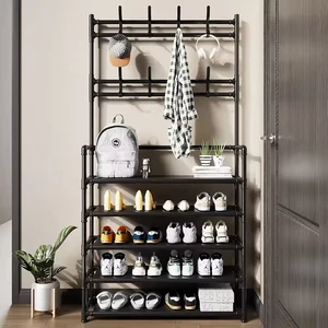 Storage Racking Systems Wall Mounted Clothing Shelves Foldable Shoe Rack