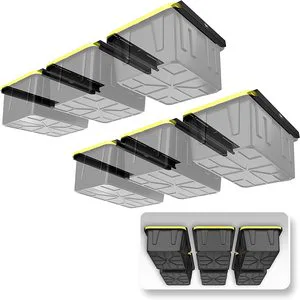 Garage Storage Rack Garage Metal Storage Convenient Saves Space Suitable for Garage Warehouse