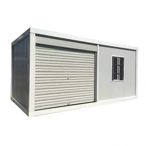 Customized Foldable Living Home Parking Garage Portable Mobile Outdoor Villa High Steel Sandwich Panel Container Houses