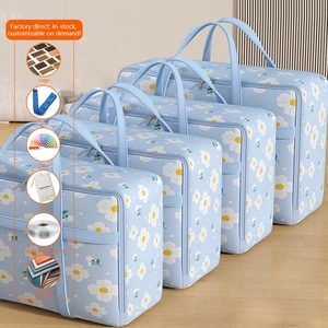 Large-Capacity Quilt Storage Bag, Waterproof and Moisture-Proof Organizer Bag for Clothes, Luggage and Moving