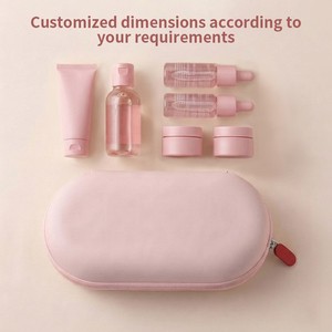 Factory Custom OEM/ODM Mini Eco-Friendly Waterproof Reusable Silicone Soft Small Makeup Bag Portable Travel Storage Pouch