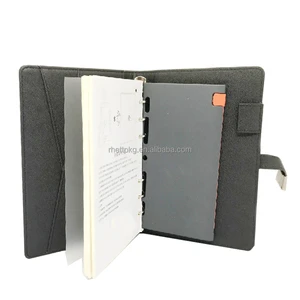 High Quality PU/PVC/Leather Zippered A4 Size Eco-Friendly Business Portfolio Canvas Rhett Brand Album Style Durable Bag Clips