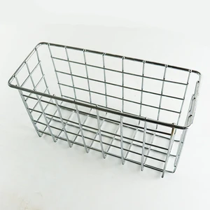 Customized Stainless Steel 304 Wire Basket Rectangular Shape Oversize Storage Kitchenware Multifunctional Metal Wire Basket