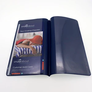 Custom Eco-friendly PVC A4 Size Foldable Bag Clips for Travel Documents with Multifunction Design and Customized Options