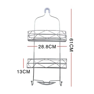 Multifunction Wire Metal Wall Mount Bathroom Storage Rack Electric Towel Rack Set Eco-Friendly