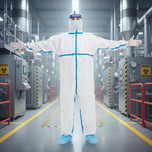 Dust-proof Anti-static Safety Protective Disposable Isolation Gown Work Protective Clothing for the Industrial Chemical