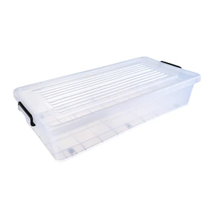 Professional Made Plastic Storage Box with Lids Under Bed