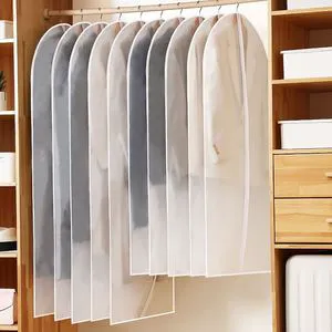 Hanging Clothes Dust Cover for Down Jacket and Coat Household Use Adults In-Stock Items