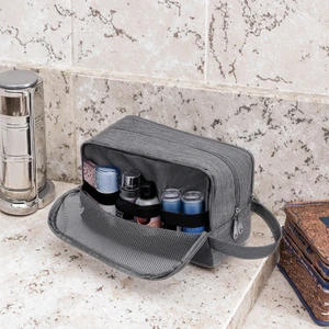Men's Women's Fashion Hanging Toiletry Bag Makeup Large Capacity Waterproof Portable Travel Foldable Bathroom Storage