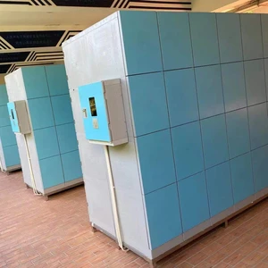 High-Durable Rustproof ABS Plastic Locker With Smart Locks Easy DIY Gym Storage
