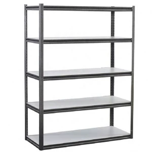 Boltless Metal Frame 5 Layer Warehouse Storage Rack Adjustable Shelf Stacking Racks Home Storage Shelving Garage Shelving