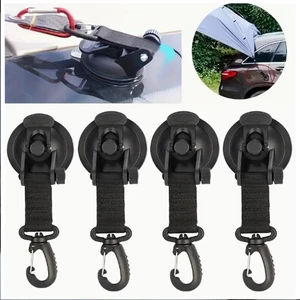 Reusable Outdoor Camping Hiking Car Tent Suction Cup Anchor Hook Home Storage Suction Hook-Novelty Novelty Hook