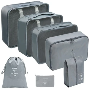 For Cross Seven-Piece Travel Storage Bag Set Oxford Cloth Lining Breathable Expanded Design for Suit Clothing Organization