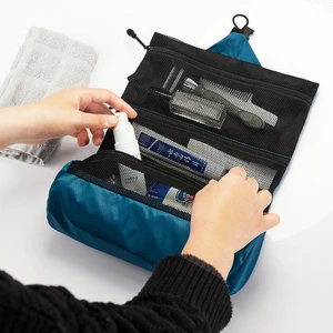 New Type Eco-Friendly Portable Toilet Bag Lightweight Neutral Travel Toiletry Bag for Men and Women