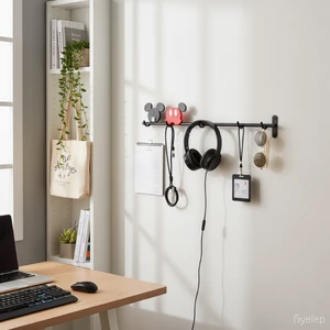 Clothes Hook No Punching Creative Decoration Hook Wall Mounted Multifunctional Storage Hook