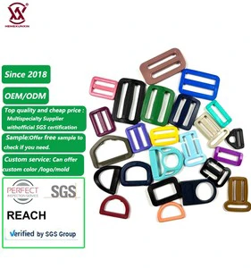 High Quality Adjustable Plastic Tri Glide Slider Buckle Plastic Buckle for Bags Straps Luggage Backpacks Rings Clips