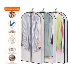 Special Dust Cover for Suits & Formal Wear - Fully Transparent Moisture-Proof Garment Bag, Home Clothing Storage Bag