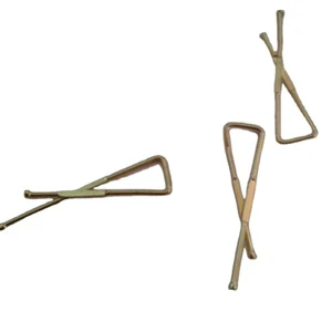 Wholesale Cheap Gold Silver 35mm Clothing Shirt Packing Metal X Clip