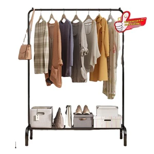 Wheel Clothes Hanger Multifunctional Sample Clothing Display Stand New Design Clothing Garment Rack Clothes Shop Display Rack