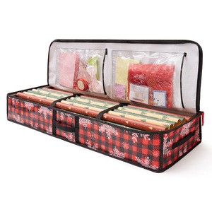 Waterproof Storage Solutions for Christmas Decorations Storage Box Featuring Transparent Viewing Windows Easy Space Saving