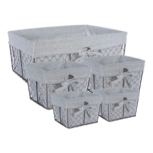 Small Wire Basket Home Goods Wire Basket Cheap Wire Baskets for Sale