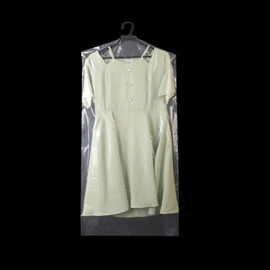 Custom High Quality PE Dust-proof Bag Dry Cleaning Laundry Clothes Cover Protector Packaging Bags