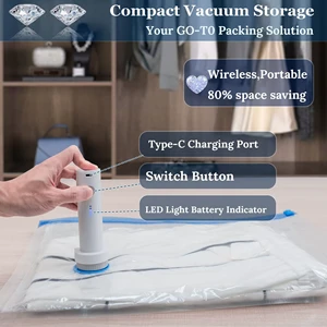Large Capacity Clothing Vacuum Storage Bag Moisture-Proof Home Vacuum Organizing Compression Bag for Quilts Carton Packing