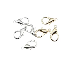 High Quality 25mm Zinc Alloy Snaps Hooks Clips Mini Swivel Ring Bag Accessory Black Lobster Clasp Key Chain Clasp Clip for Bags