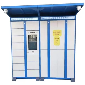 Smart Laundry Locker Dry Cleaners 24/7 Self Service | Electronic Lock Cabinet for Hotel Apartment Gym Commercial Use