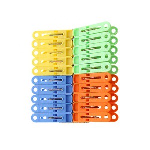 2pcsPlastic Drying Clip Thickened Plastic Clip Windproof Clip Underwear Clothes Socks Drying Clothespin 20pcs