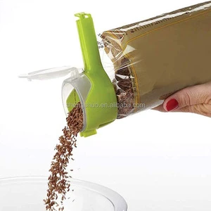 Plastic Fresh Keeping Sealer Clamp Food Saver Travel Kitchen Accessories Seal Food Storage Bag Clip Snack Sealing Clip Flexible