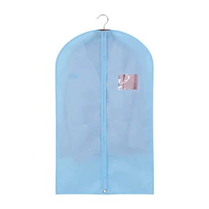 Garment Bag Clothes Suits Dust Cover Dust Bags Wardrobe Storage Non Woven Fabric Suit Coat Dress Jacket Zipper Bag