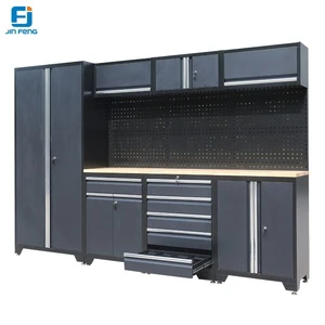 Metal Garage Storage Cabinet Garage Workbench Organization System Tool Cabinet Wall Cabinet Tool Box