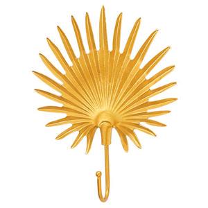 Big Size Creative Metal Gold Leaf Wall Decoration Hook Storage Rack Coat Hook Behind Home Door Storage Porch Key Hanger