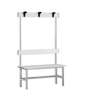 High-quality Modern Aluminum Alloy Coat Rack Home Furniture Hotel Use Gym Locker Storage Hanger Waterproof Rust-proof Durable