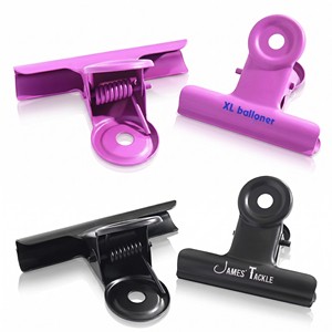 Promotional Weisita Bulldog Binder Clip Silver Stainless Steel Durable Metal Non-Magnetic Office Use Custom Logo ROHS Certified